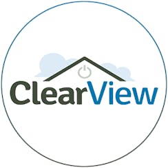 Clearview Alaram logo